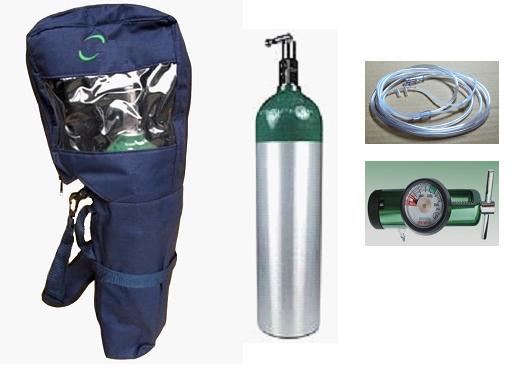 Portable oxygen tank